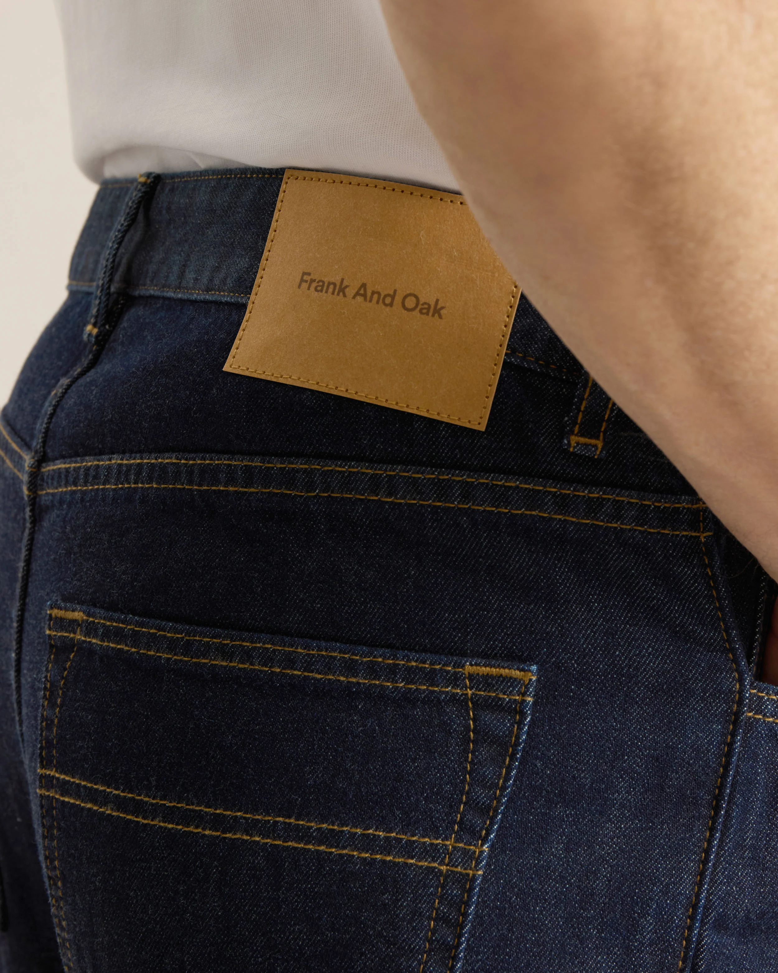 DARK INDIGO STRAIGHT LEG DENIM - Image 4