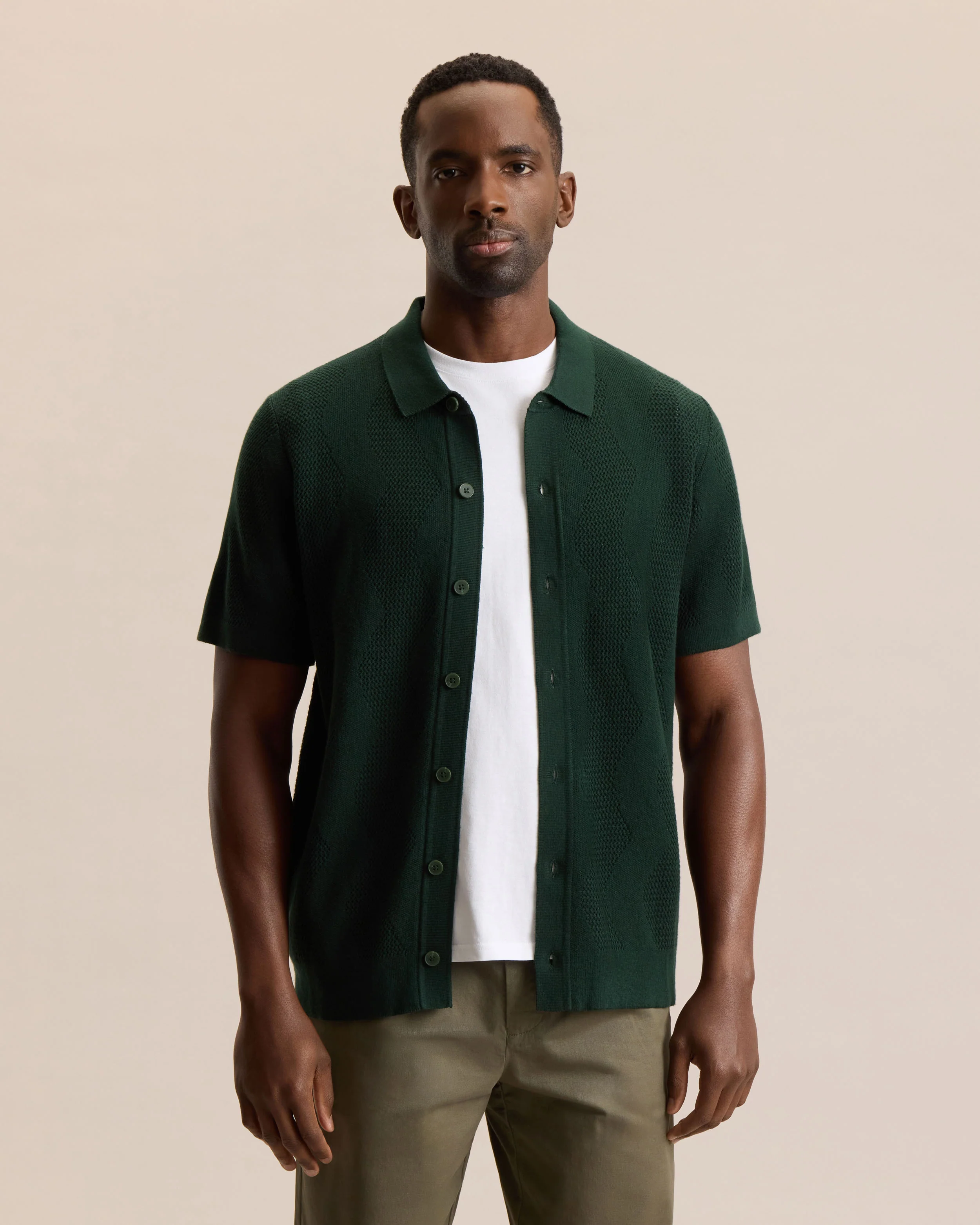 PATTERN KNIT SHIRT - Image 2